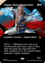 Taigam, Master Opportunist (Borderless) (TDM-335) - Tarkir: Dragonstorm Foil