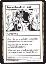 Rule with an Even Hand (MB2-999-RWAEH) - Mystery Booster 2