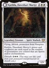 Katilda, Dawnhart Martyr // Katilda's Rising Dawn [Innistrad: Crimson Vow]