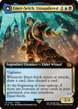 Emet-Selch, Unsundered // Hades, Sorcerer of Eld (Extended Art) (FIN-483) - Universes Beyond: FINAL FANTASY