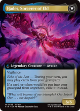 Emet-Selch, Unsundered // Hades, Sorcerer of Eld (FIN-483) - FINAL FANTASY: (Extended Art) Foil