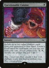 Questionable Cuisine (Galaxy Foil) [Unfinity]