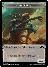 Eldrazi Spawn // Plant Double-Sided Token [Modern Horizons 3 Tokens]