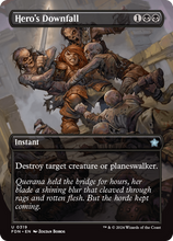 Hero's Downfall (Borderless) (-319) - Foundations
