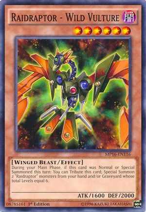 Raidraptor - Wild Vulture [MP16-EN116] Common