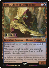 Baral, Chief of Compliance (Serialized) [Multiverse Legends]