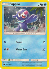 Popplio (39/149) (Cosmos Holo) [Sun & Moon: Base Set]