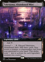 Takenuma, Abandoned Mire (Extended Art) [Kamigawa: Neon Dynasty]