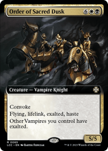 Order of Sacred Dusk (Extended Art) [The Lost Caverns of Ixalan Commander]