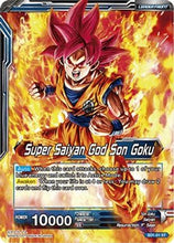 Super Saiyan God Son Goku // SSGSS Son Goku, The Soul Striker (Starter Deck - The Awakening) (SD1-01) [Galactic Battle]