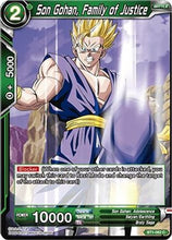 Son Gohan, Family of Justice (BT1-062) [Galactic Battle]