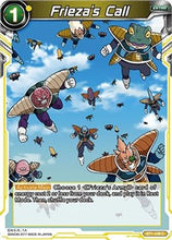 Frieza's Call (BT1-109) [Galactic Battle]