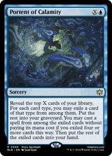 Portent of Calamity (Promo Pack) [Bloomburrow Promos]