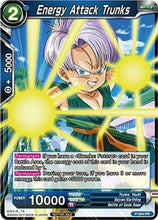 Energy Attack Trunks (Non-Foil Version) (P-004) - Promotion Cards