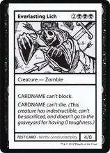Everlasting Lich (2021 Edition) [Mystery Booster Playtest Cards]