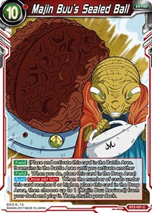 Majin Buu's Sealed Ball (BT2-031) [Union Force]