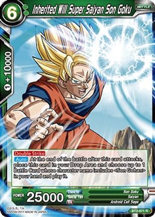 Inherited Will Super Saiyan Son Goku (BT2-071) [Union Force]