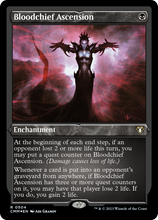 Bloodchief Ascension (Foil Etched) [Commander Masters]