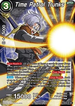 Time Patrol Trunks (Foil) (EX02-01) [Dark Demon's Villains]