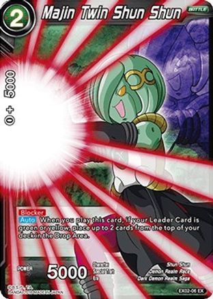 Majin Twin Shun Shun (EX02-06) [Dark Demon's Villains]