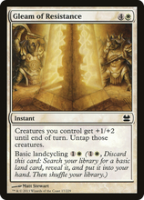 Gleam of Resistance [Modern Masters]