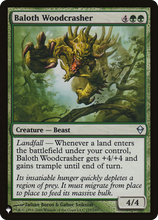 Baloth Woodcrasher (PLST-ZEN-157) - The List
