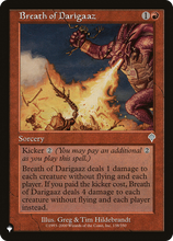 Breath of Darigaaz (PLST-INV-138) - The List
