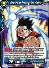 Results of Training Son Gohan (TB1-028) [The Tournament of Power]