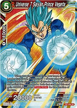 Universe 7 Saiyan Prince Vegeta (TB1-004) [The Tournament of Power]