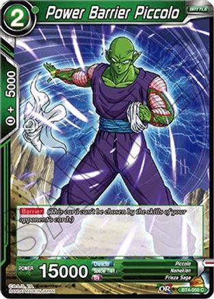 Power Barrier Piccolo (BT4-050) [Colossal Warfare]