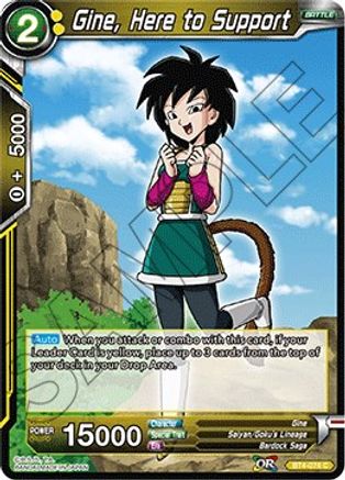 Gine, Here to Support (BT4-074) [Colossal Warfare]