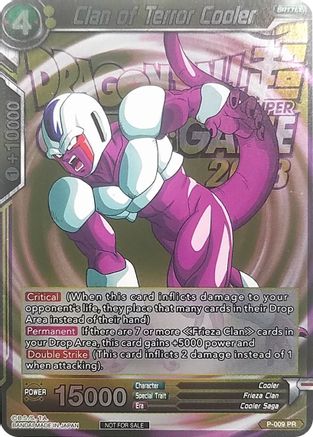 Clan of Terror Cooler (Metallic Foil) (Event Pack 2018) (P-009) [Promotion Cards]