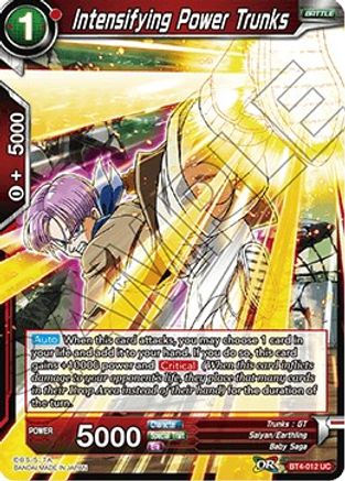 Intensifying Power Trunks (BT4-012) [Colossal Warfare]