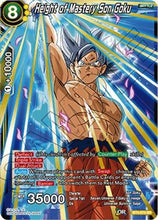 Height of Mastery Son Goku (BT4-075) [Colossal Warfare]