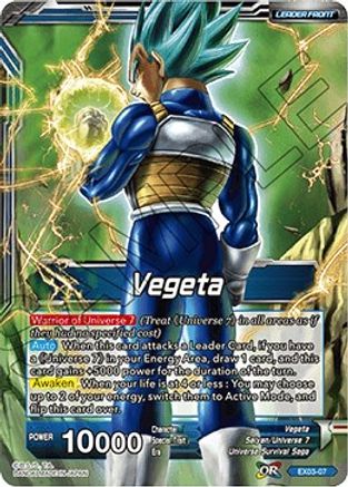 Vegeta // Explosive Power Vegeta (EX03-07) [Ultimate Box]