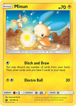 Minun (54/168) [Sun & Moon: Celestial Storm]