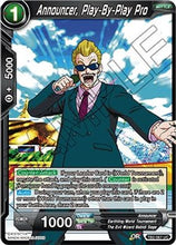 Announcer, Play-By-Play Pro (TB2-067) [World Martial Arts Tournament]