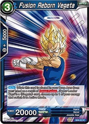 Fusion Reborn Vegeta (Starter Deck - Resurrected Fusion) (SD6-02) [Miraculous Revival]