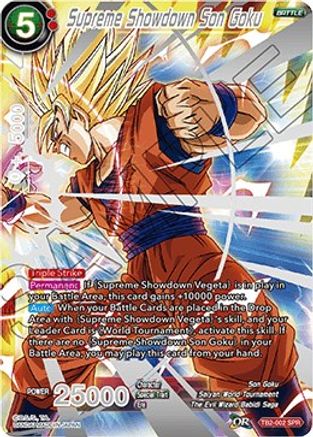 Supreme Showdown Son Goku (SPR) (TB2-002) [World Martial Arts Tournament]
