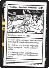 The Many Deeds of Belzenlok (MB2-999-TMDOB) - Mystery Booster 2