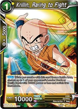 Krillin, Raring to Fight (BT5-085) [Miraculous Revival]