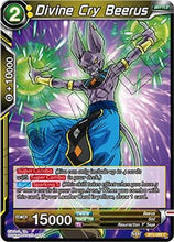 Divine Cry Beerus (BT5-089) [Miraculous Revival]
