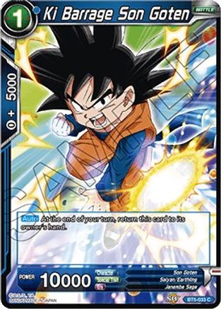 Ki Barrage Son Goten (BT5-033) [Miraculous Revival]