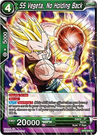 SS Vegeta, No Holding Back (BT5-058) [Miraculous Revival]