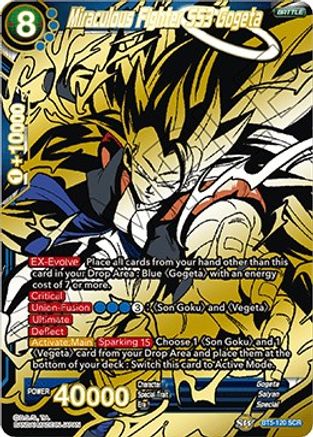Miraculous Fighter SS3 Gogeta (BT5-120) [Miraculous Revival]