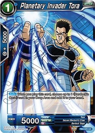 Planetary Invader Tora (TB3-025) [Clash of Fates]