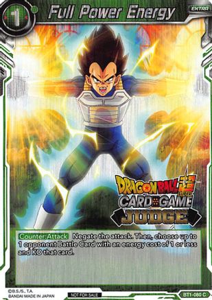 Full Power Energy (BT1-080) [Judge Promotion Cards]