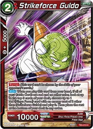 Strikeforce Guldo (TB3-010) [Clash of Fates]