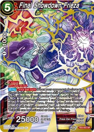 Final Showdown Frieza (TB3-002) [Clash of Fates]