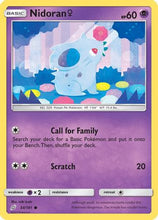Nidoran (54/181) (Female) [Sun & Moon: Team Up]